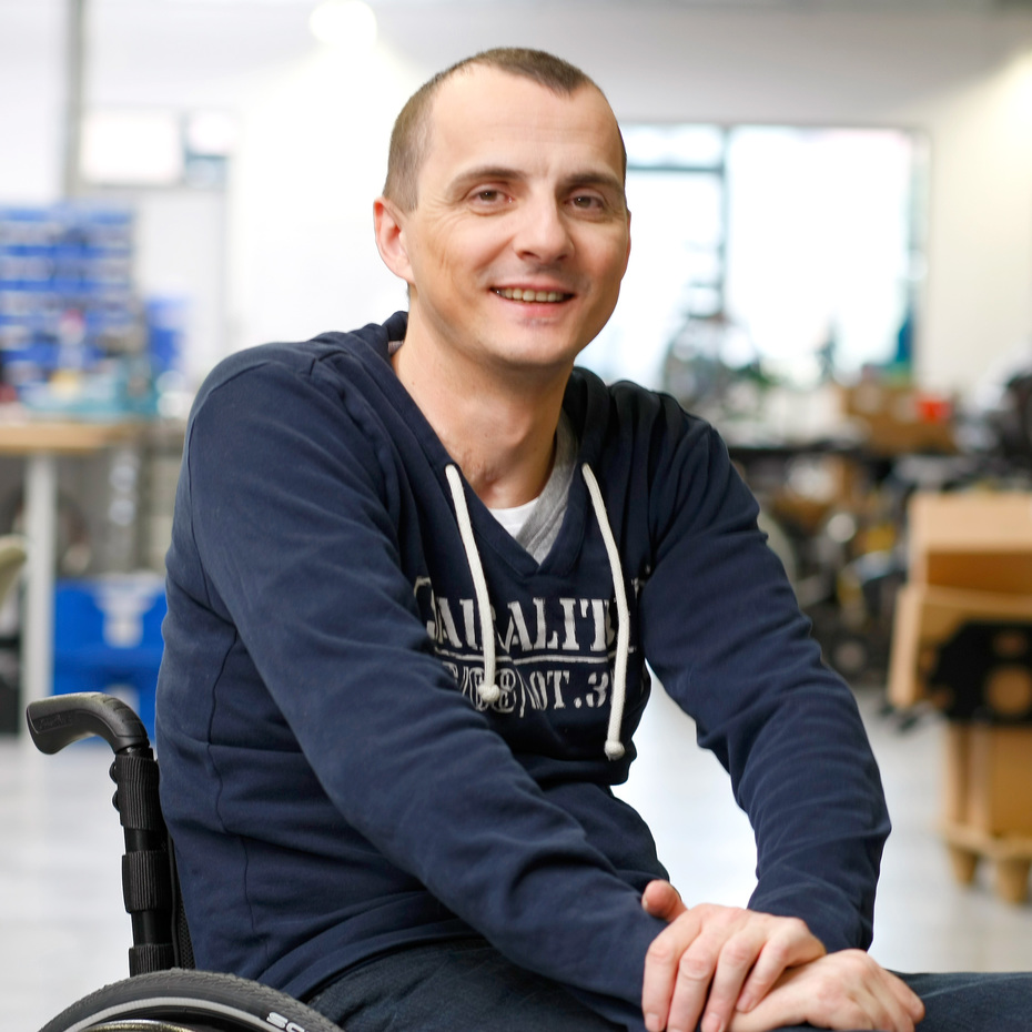 Opens video: "Ottobock_Ventus_Rene_wheelchair user from Thuringia"