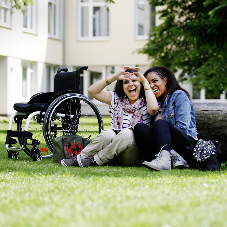 Ottobock Ventus rigid frame wheelchair user Elena