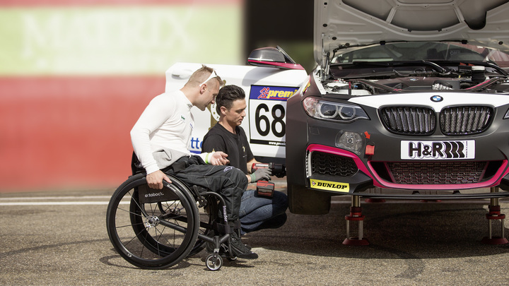 Maximum stability of Ottobock Invader permanently welded aluminium box frame