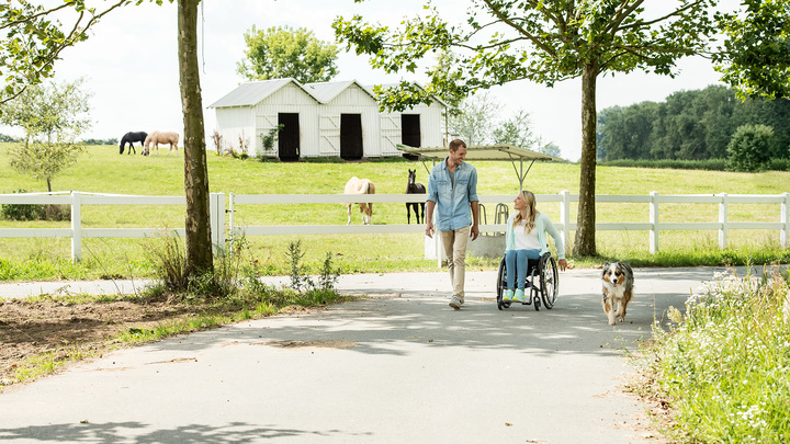 Avantgarde DS wheelchair for active use