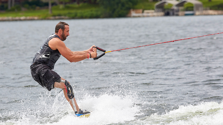 Men is wakeboarding with a ProCarve.