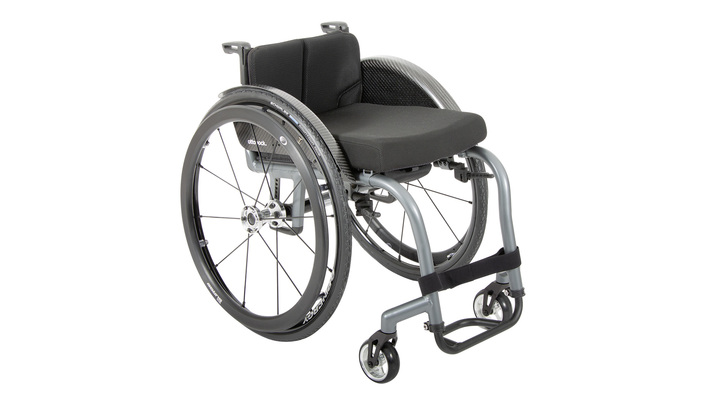 Antracytowy aktywny wózek inwalidzki Zenit R CLT Ottobock