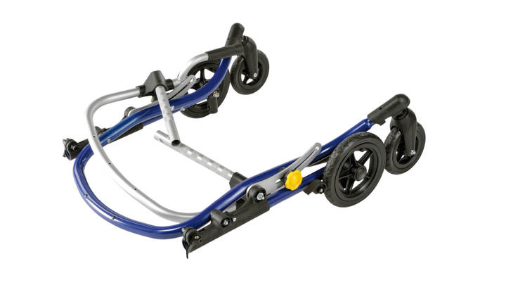 Practical folding mechanism, Nurmi Neo walking aid, Ottobock