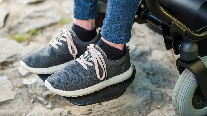 Angle-adjustable foot plate, Ottobock Wingus