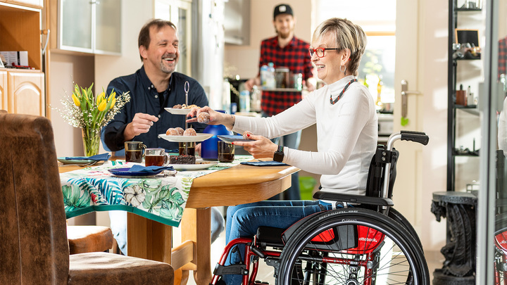 Ottobock Motus CV everyday life with a wheelchair