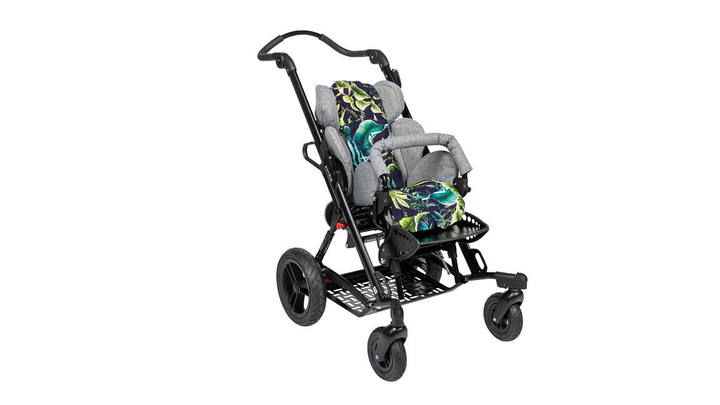 Ottobock Kimba rehab buggy with a coloured inlay
