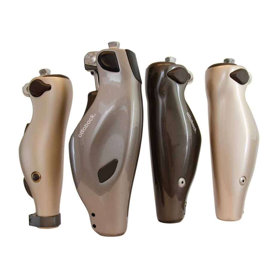 Genium X4, C-Leg and Kenevo as product images